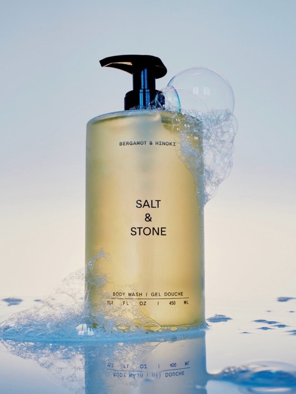 Salt & Stone Bergamot & Hinoki Body Wash 15.2 oz NEW IN BOX